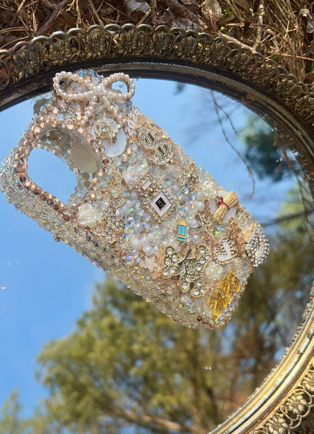 Gold Graduation Junk Phone Case