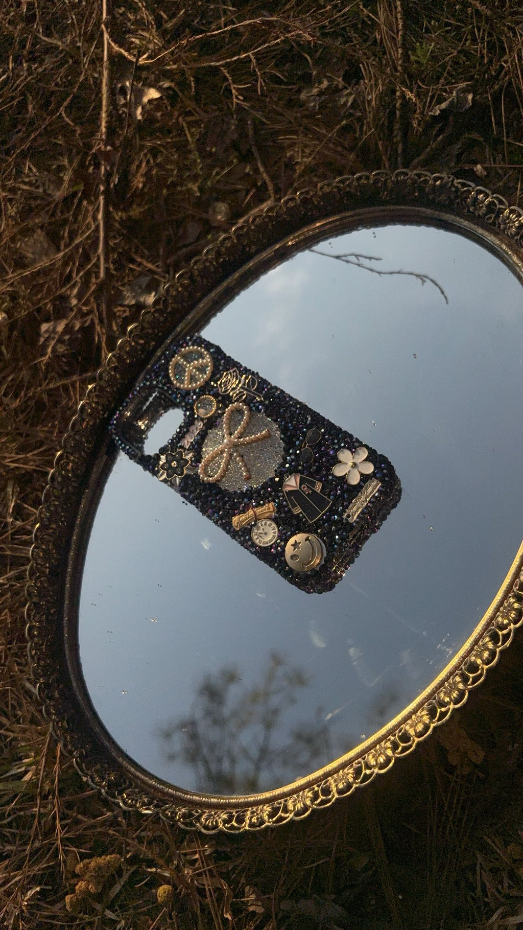 Navy Blue Graduation/Prom Junk Phone Case