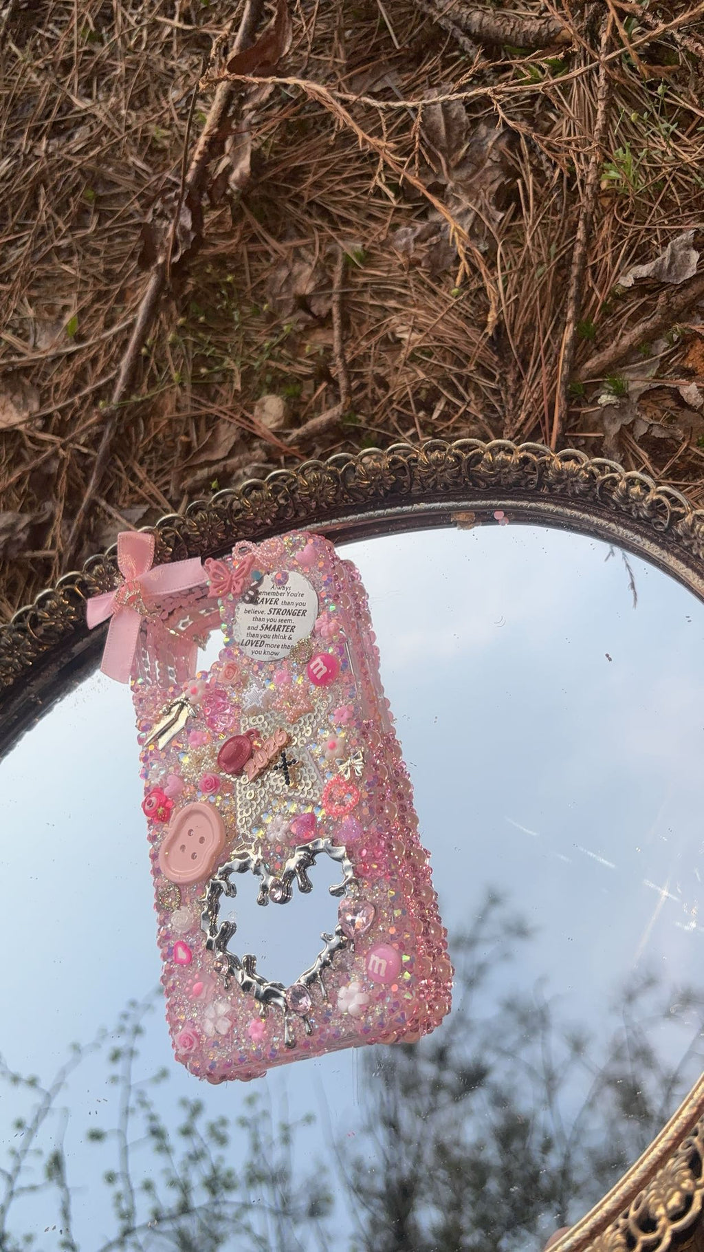 Pink Graduation/prom Junk Phone Case